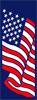 Stars and Stripes Patriotic Flag Banner